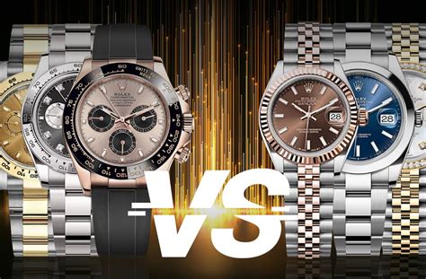 daytona vs datejust bracelet